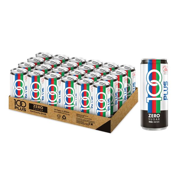 F&N 100 Plus Zero 325ml x 24 cans