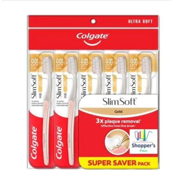 Colgate Slim Soft Charcoal 3's/5's OR Soft Charcoal Gold 3's/5's – view 2