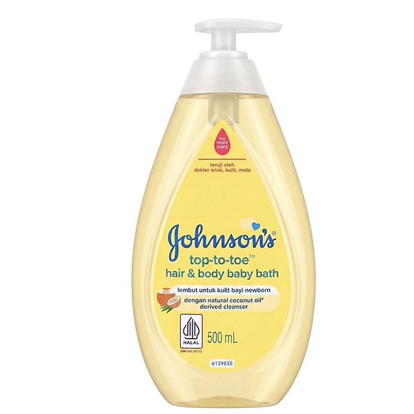 Johnson's Cottontouch/Original Top-to-Toe Baby Bath 500ml – view 2