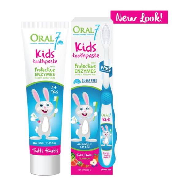 Oral7 Kids Toothpaste 40ml/52gm