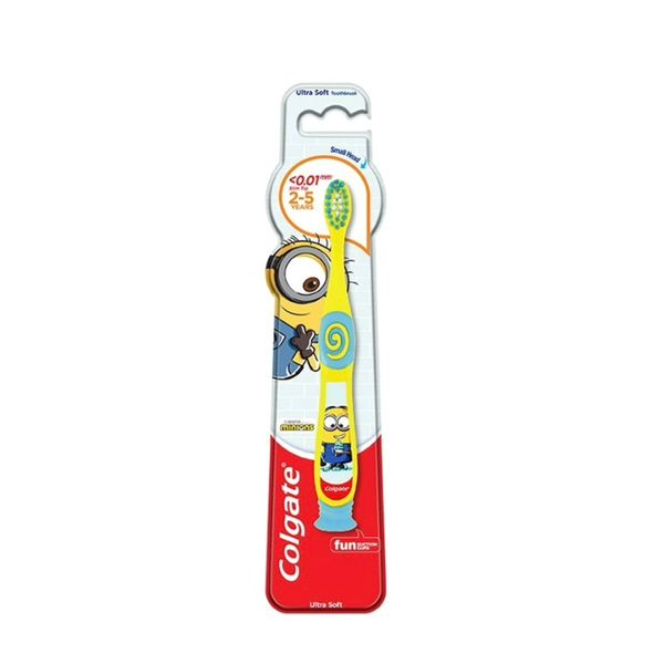 Colgate Kids Minion Essentia Travel Kit (1 toothpaste + toothbrush)/Fluffy Paw 1's/Batman 1's/Barbie 1's/Minion's 5-9…