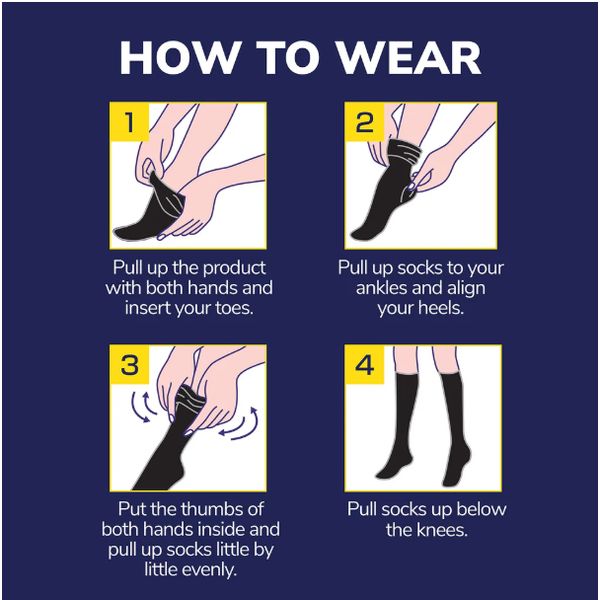 Dr. Scholls Flight Compression In Socks (Medium/Large) – view 2