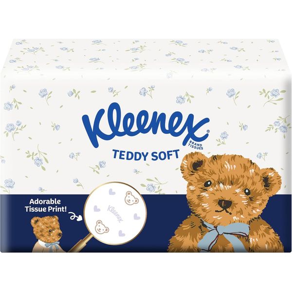 Kleenex Teddy Soft Box Facial Tissue - 3 Ply 100's – view 2