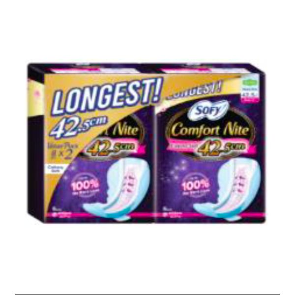 Sofy Comfort Nite Slim Wing 29cm 16's/35.5cm 16's/42.5cm 8's (Body Fit) – view 4