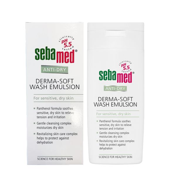 Sebamed Anti-Dry Derma Soft Wash Emulsion 200ml