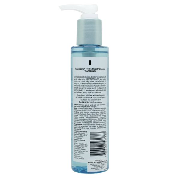 Neutrogena Hydro Boost Cleanser Water Gel 145ml – view 2