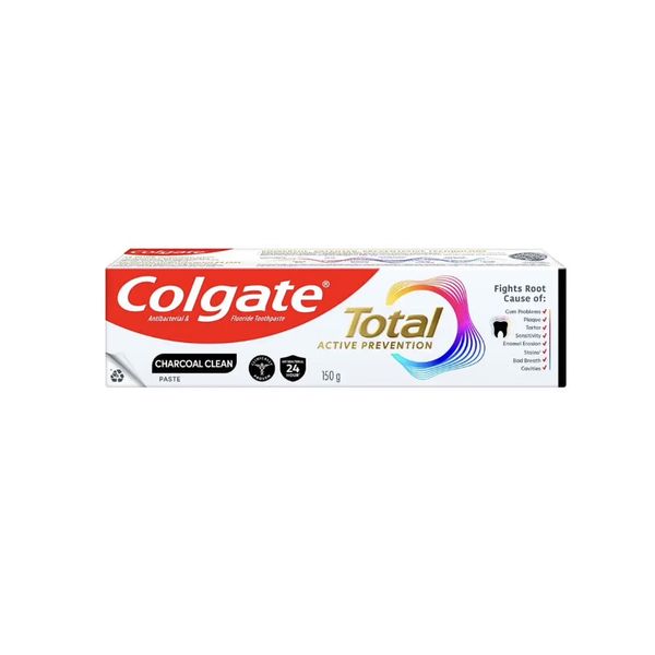 Colgate Total Charcoal/Fresh Mint/White/Breath Health 2 tubes x 150gm – view 4