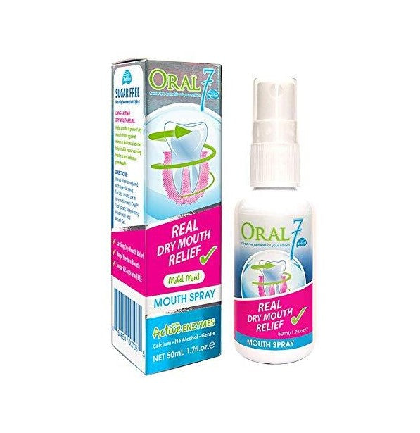 [mobileaid] Oral7 Mouth Spray 50ml Twin Pack [LOCAL SG DELIVERY]