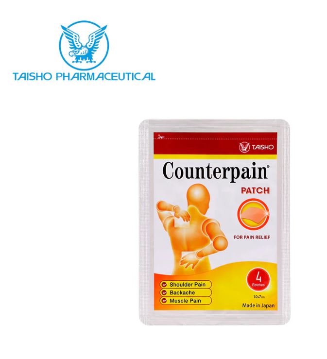 [mobileaid] Counterpain Patch 4 Patches x 5 [LOCAL SG DELIVERY]