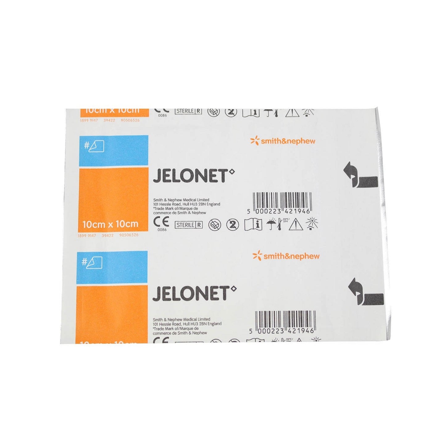 [mobileaid] Smith & Nephew Jelonet Dressings 10cm x 10cm (10 pcs in a box) [LOCAL SG DELIVERY]