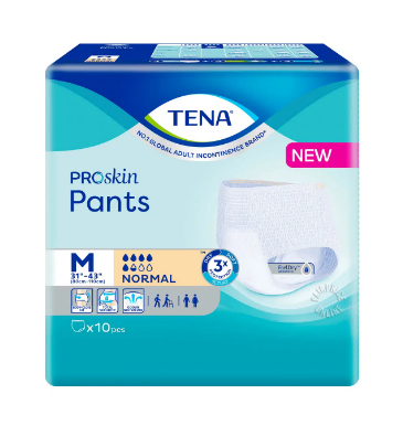 [mobileaid] TENA PROskin Pants Normal Unisex Adult Diapers - M (4 x 10's) [LOCAL SG DELIVERY]