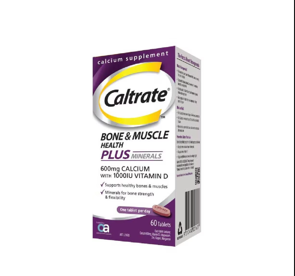 [mobileaid] Caltrate Bone Muscle Plus 1000IU 60's [LOCAL SG DELIVERY]
