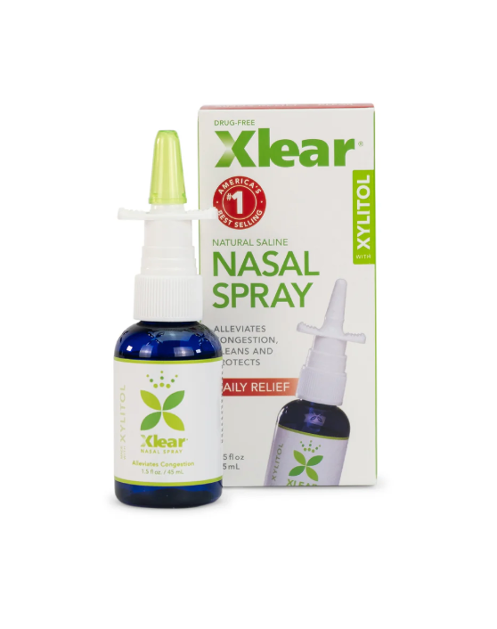 [mobileaid] Xlear Natural Saline Sinus Nasal Spray with Xylitol 45ml [LOCAL SG DELIVERY]
