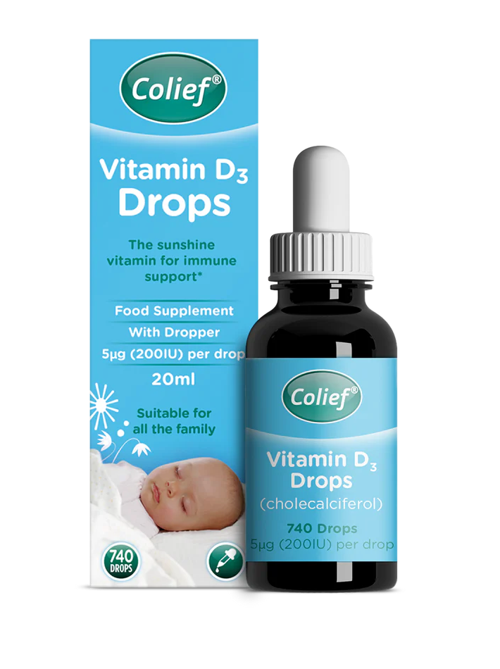 [mobileaid] Colief Vitamin D3 Drops 200IU 20ml [LOCAL SG DELIVERY]