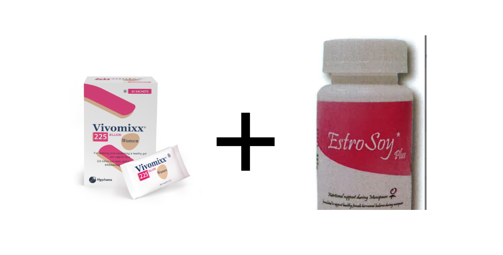 [mobileaid] Estrosoy Plus + Vivomixx Female Sachets 20's [LOCAL SG DELIVERY]