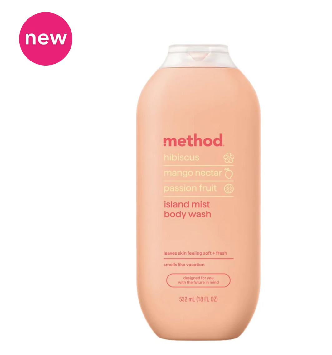 [mobileaid] Method Men Body wash Juniper + Sage/Cedar + Cypress/Daily Zen/Energy Boost/Mindful Matcha/Island Mist 532ml [LOCAL SG DELIVERY]