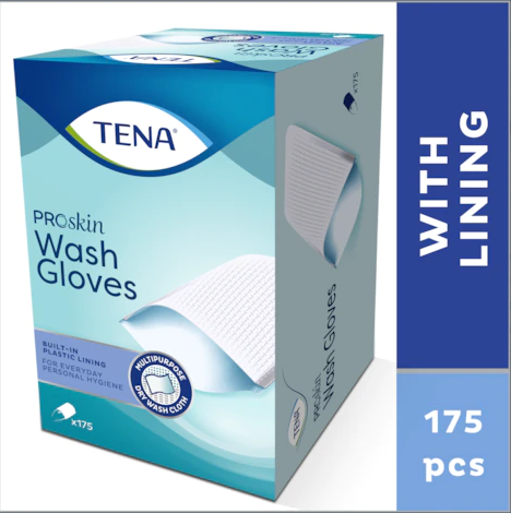 [mobileaid] TENA PROskin Wash Gloves 175s [LOCAL SG DELIVERY]