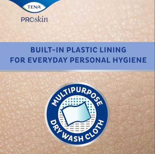 [mobileaid] TENA PROskin Wash Gloves 175s [LOCAL SG DELIVERY]