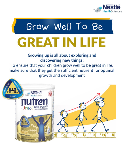 [mobileaid] Nestle Nutren Junior Powder 800g Made in Switzerland [LOCAL SG DELIVERY]