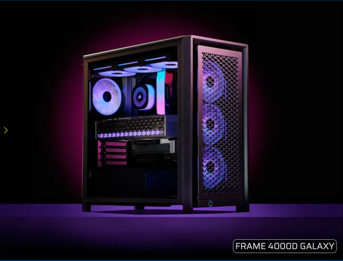 [mtech] Corsair FRAME 4000D Vault Series 1 Performance Mid-Tower, Galaxy - Limited Edition [LOCAL WARRANTY]