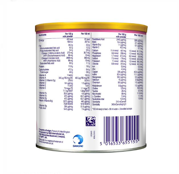 [mobileaid] Nutricia Neocate LCP 400g (1-12 montns old) 2 tins [LOCAL SG DELIVERY]
