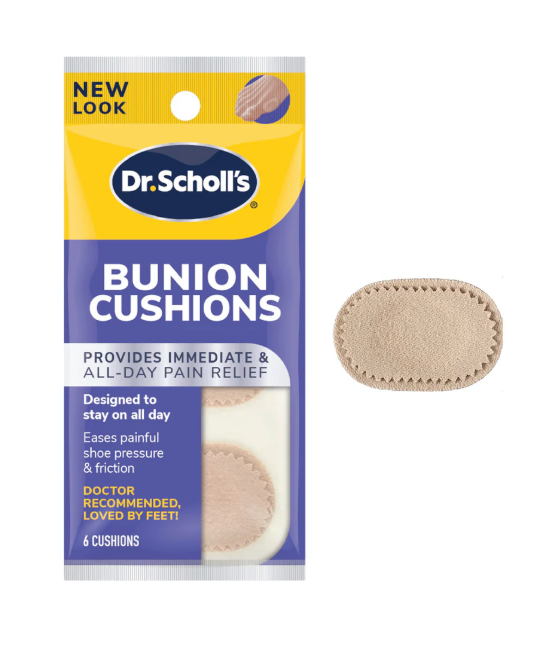 [mobileaid] Dr. Scholls Bunion Cushions 6 ct x 2 packs [LOCAL SG DELIVERY]