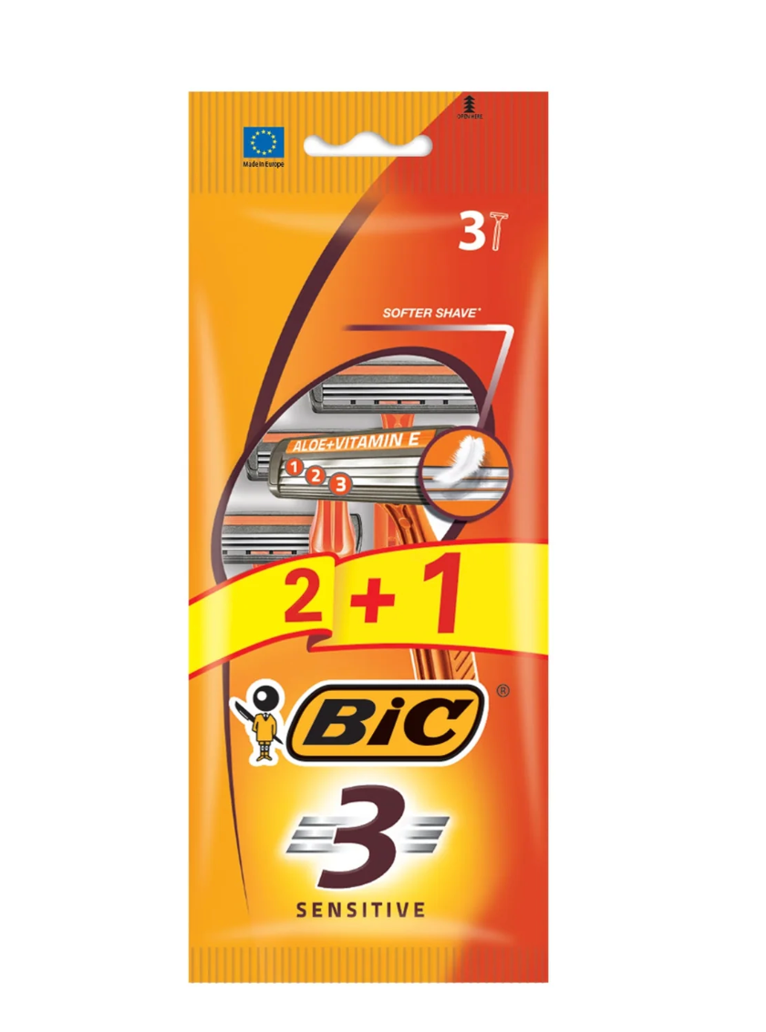 [mobileaid] BIC 3 Pouch 2+1 (Shaver) [LOCAL SG DELIVERY]