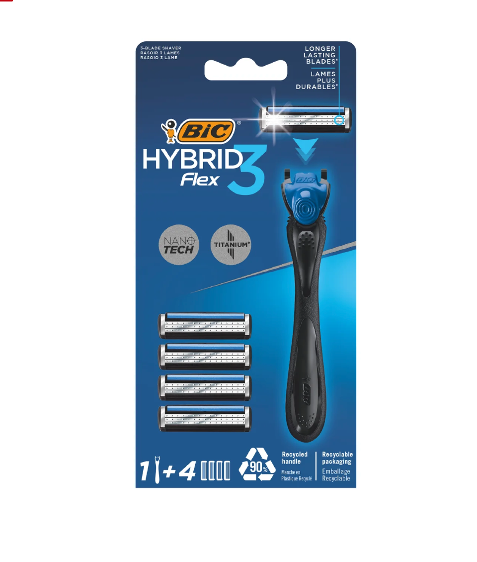 [mobileaid] BIC Flex 3 Hybrid Blister 1+4 (Shaver) [LOCAL SG DELIVERY]