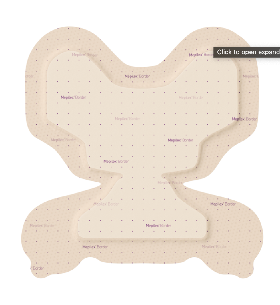 [mobileaid] M√∂lnlycke Mepilex Border Heel 22 x 23cm 6's [LOCAL SG DELIVERY]