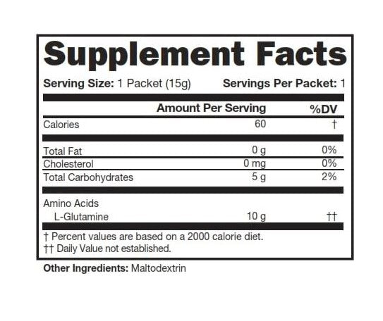 [mobileaid] Sympt-X L-Glutamine 15g 60 packets/box x 2 boxes [LOCAL SG DELIVERY]
