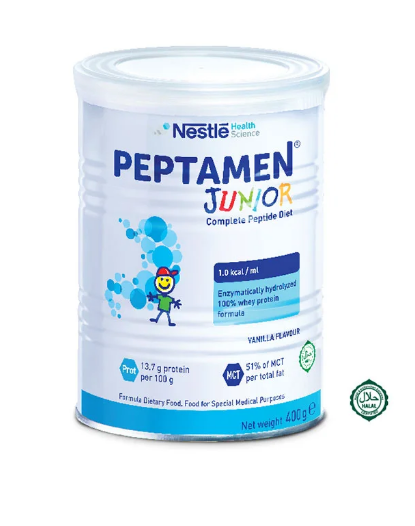 [mobileaid] Nestle Peptamen Junior Powder 400gm [LOCAL SG DELIVERY]