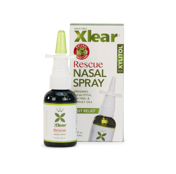 [mobileaid] Xlear Rescue Natural Saline Nasal Spray with Essential Oils 45ml [LOCAL SG DELIVERY]