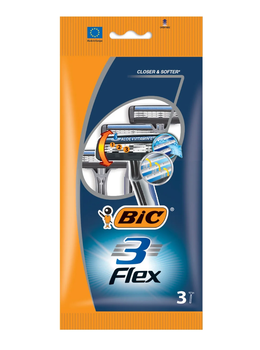 [mobileaid] BIC BIC 3 Flex Comfort P3 (Shaver) [LOCAL SG DELIVERY]