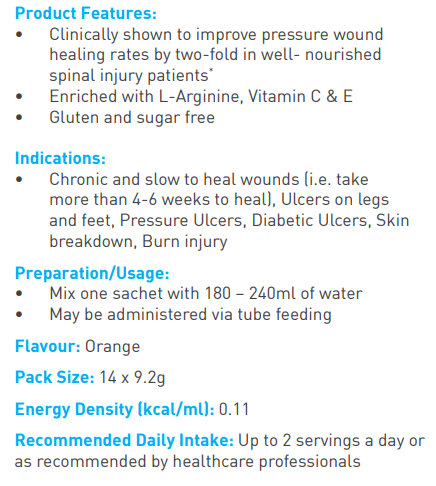 [mobileaid] Nestle Arginaid Arginine Powder 56's x 9.2g (4 boxes) [LOCAL SG DELIVERY]