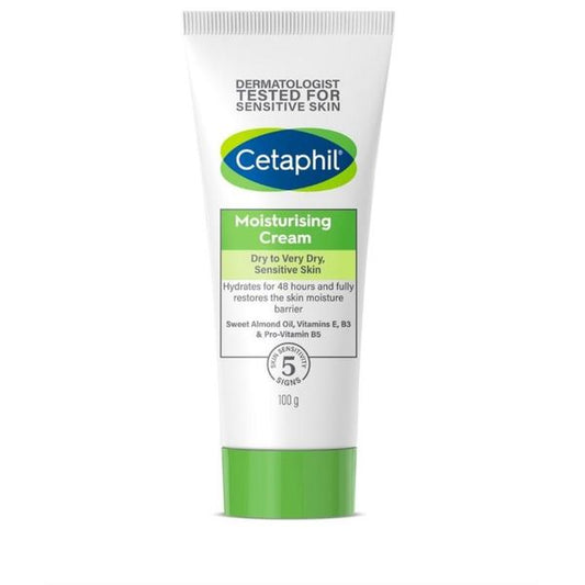 [Dermaceutica] Cetaphil Moisturising Cream 100g (Normal and Sensitive Skin) [LOCAL SG DELIVERY]