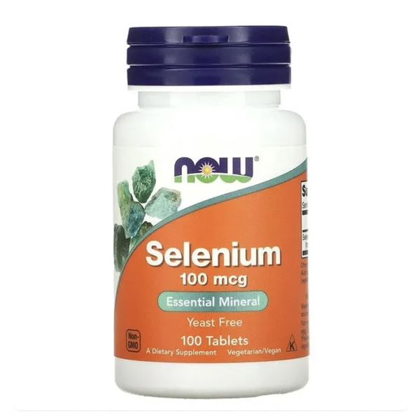 [mfoods] NOW Foods, Selenium, 100 mcg, 100 - 250 Tablets [LOCAL SG DELIVERY]