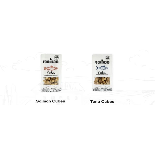 [mPets] Food For The Good Freeze Dried Cubes for Dogs and Cats [LOCAL SG DELIVERY]