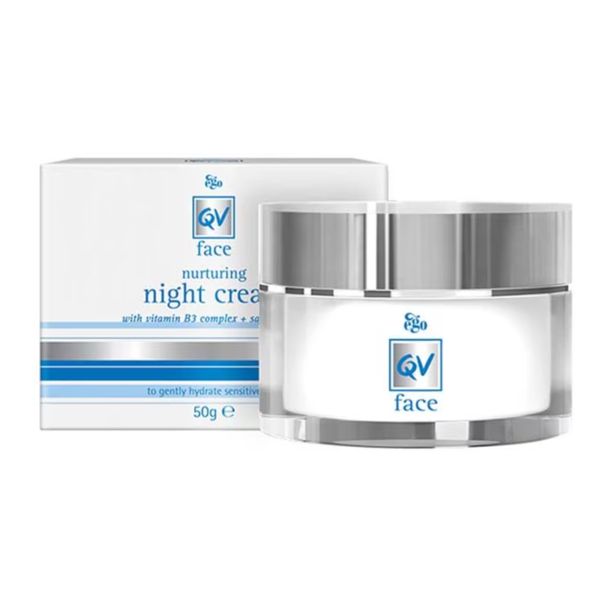 [Dermaceutica] Ego QV Face Nurturing Night Cream (For Moisturising Overnight) 50g [LOCAL SG DELIVERY]