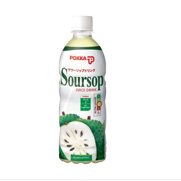 [mfoods] Bundle of 2 cartons Pokka Bottled Drink - Soursop 500ml x 24 bottles [LOCAL SG DELIVERY]