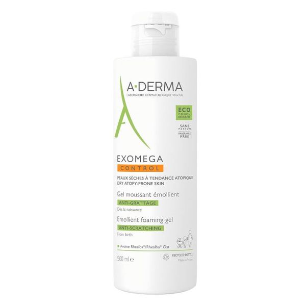 [Dermaceutica] A-Derma Exomega Foaming Gel, 500ml [LOCAL SG DELIVERY]