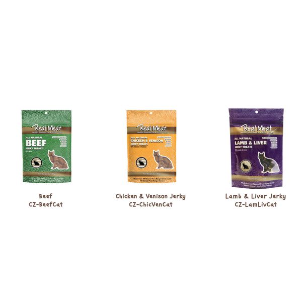 [mPets] Real Meat Cat Jerky Treats 3oz [LOCAL SG DELIVERY]