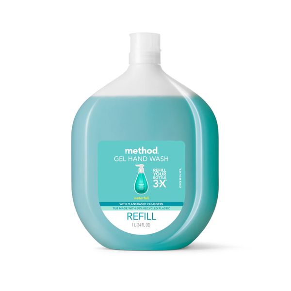 [Dermaceutica] Method gel hand wash refill 1L - waterfall/pink grapefruit [LOCAL SG DELIVERY]