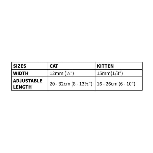 [mPets] RedDingo Cat/Kitten Collar - Classic Range (One size - Cat size/Kitten size) [LOCAL SG DELIVERY]