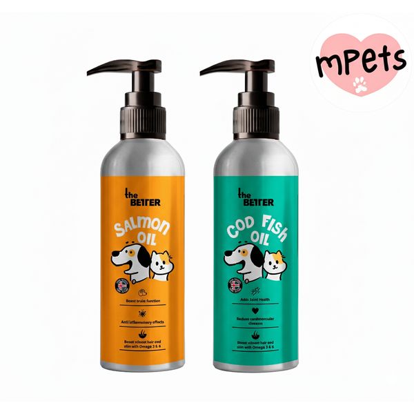 [mPets] The Better Salmon/Cod Oil (250ml)