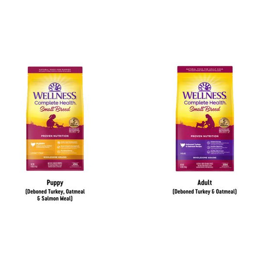 [mPets] Wellness Complete Health Dry Food for Small Breed Dogs (4lb Bag)* [LOCAL SG DELIVERY]