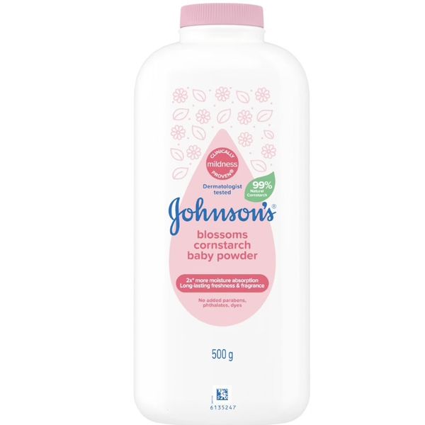 Johnson's Classic/Blossoms Cornstarch Baby Powder 500gm App – view 2