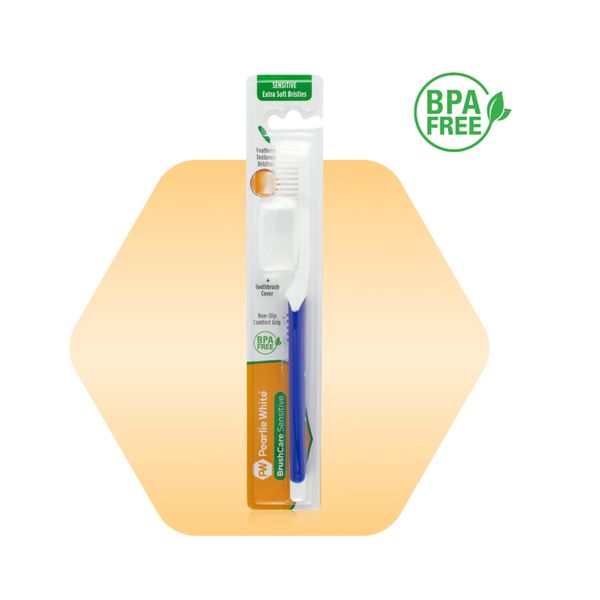 [mobileaid] Pearlie White BrushCare Normal/Professional Sensitive Extra Soft Toothbrush [LOCAL SG DELIVERY]