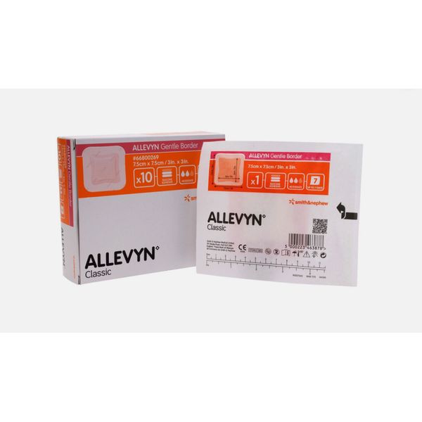 [mobileaid] Allevyn Gentle Border 66800269/66800272, box of 10's [LOCAL SG DELIVERY]