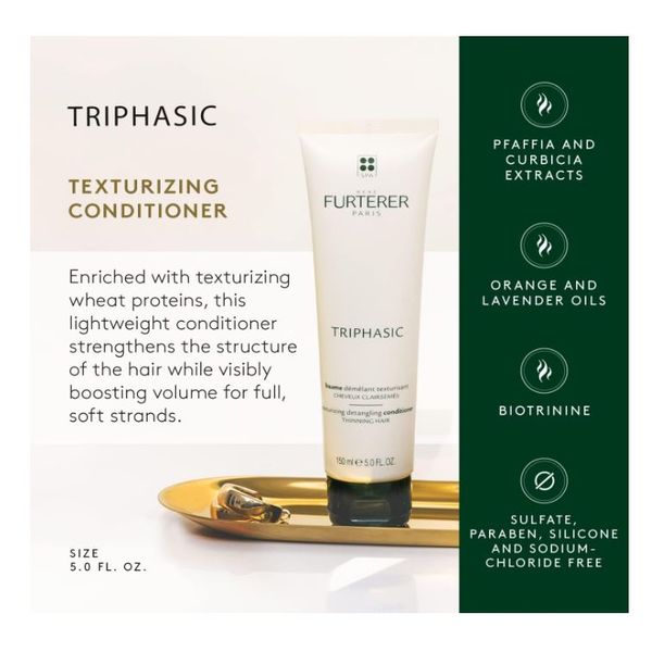 [Dermaceutica] Rene Furterer Triphasic Conditioner 150ml [LOCAL SG DELIVERY]