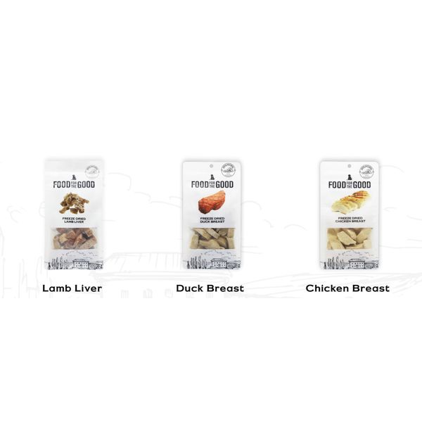 [mPets] Food For The Good Freeze Dried Treats for Cats and Dogs [LOCAL SG DELIVERY]